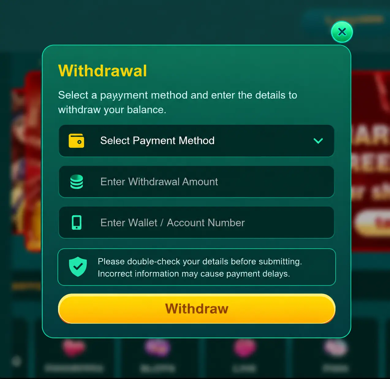 AQ99 Withdrawal
