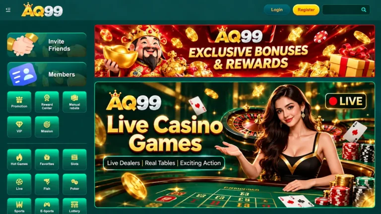 AQ99 Live Casino Games